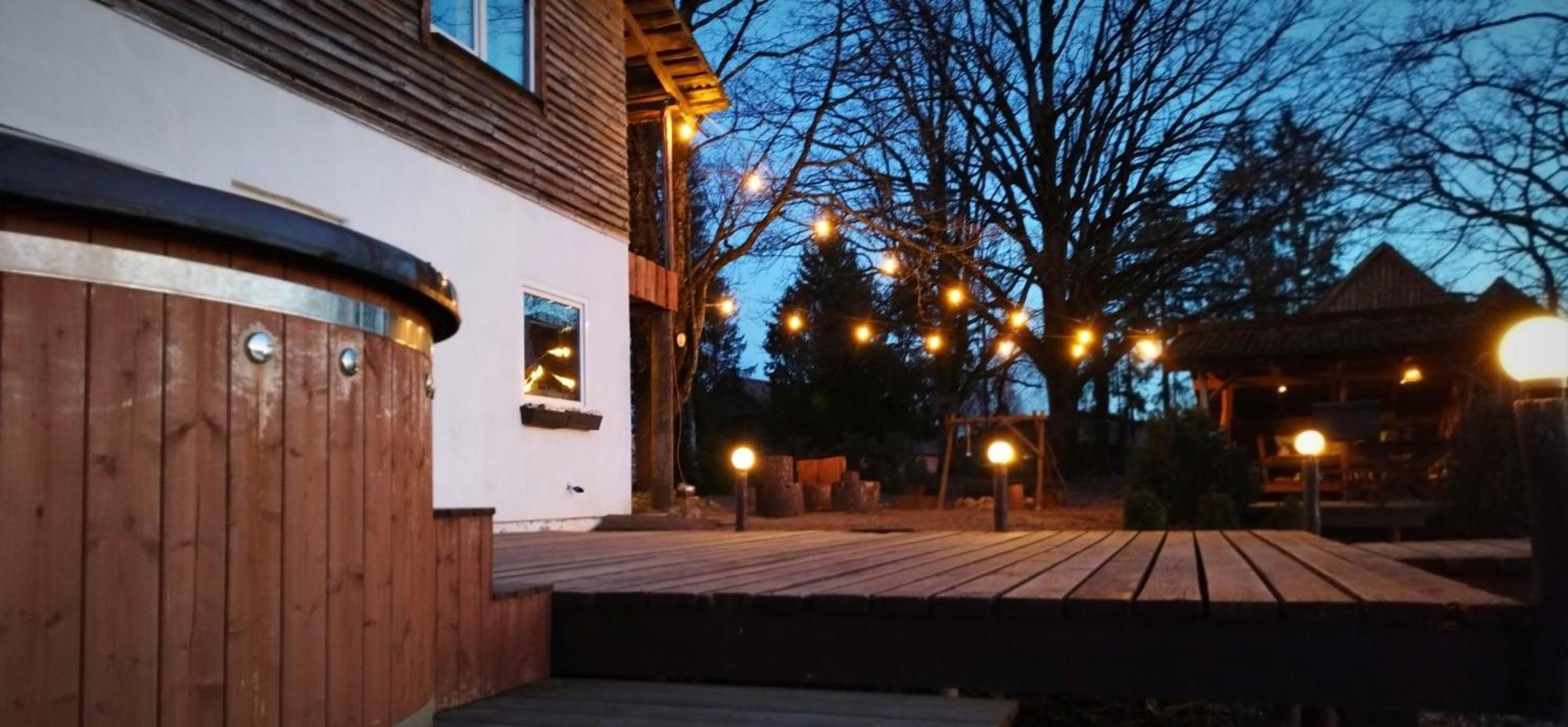 Guesthouse, Sauna & Jacuzzi In Gauja Valley - Kakukalns Straupe Екстер'єр фото