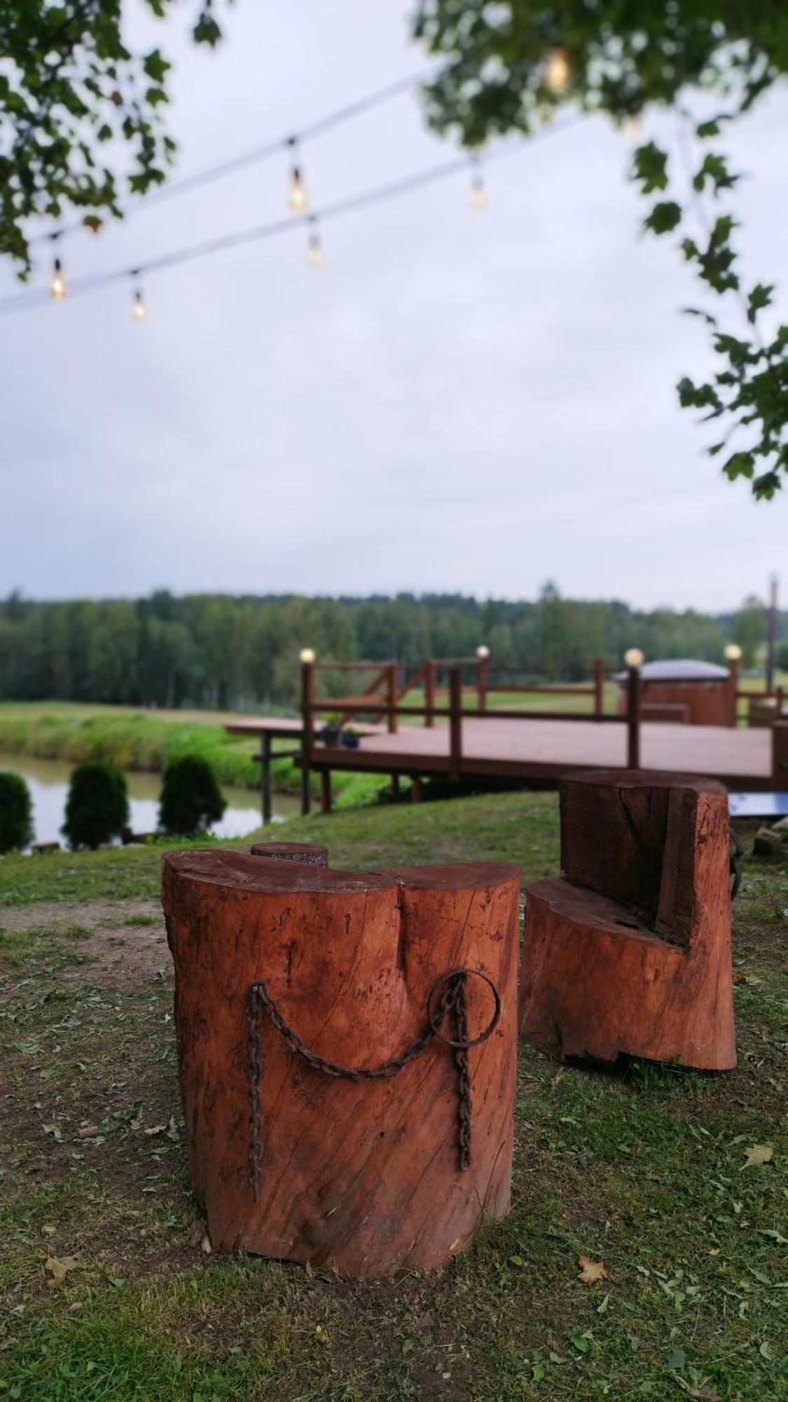 Guesthouse, Sauna & Jacuzzi In Gauja Valley - Kakukalns Straupe Екстер'єр фото