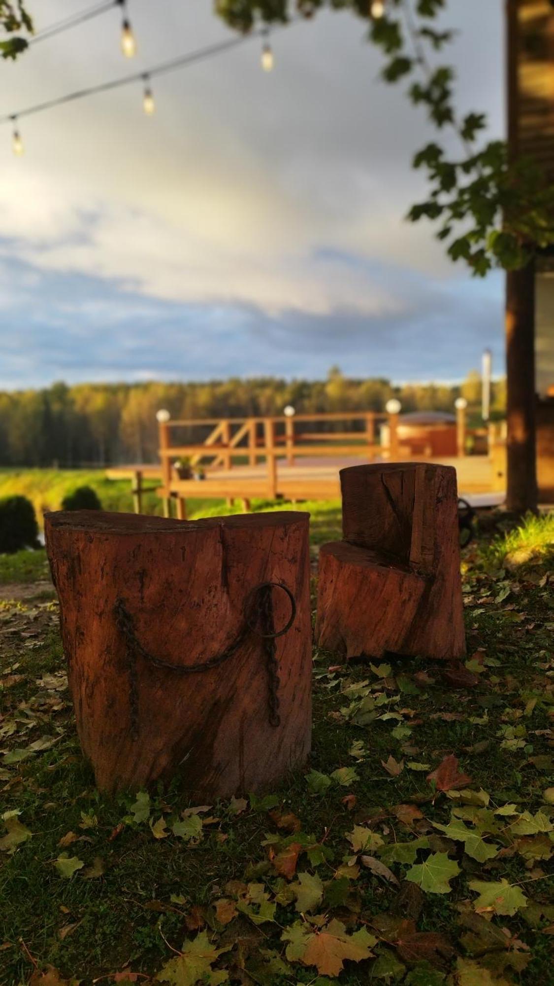 Guesthouse, Sauna & Jacuzzi In Gauja Valley - Kakukalns Straupe Екстер'єр фото